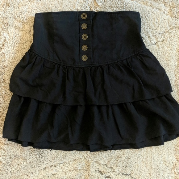 Free People Dresses & Skirts - Free People Ruffled Cotton Skirt